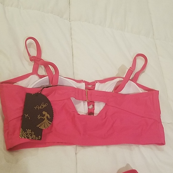 Nwt 2 piece high wasted  swim suite - Picture 5 of 6